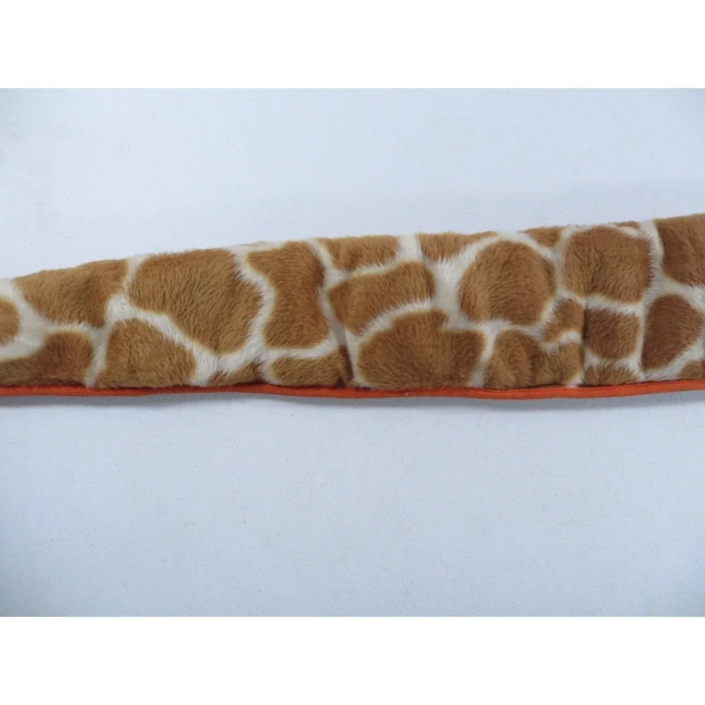 Vintage Giraffe Print‎ Fleece Orange Satin Lined Rifle Shotgun Sock Case Bag 48